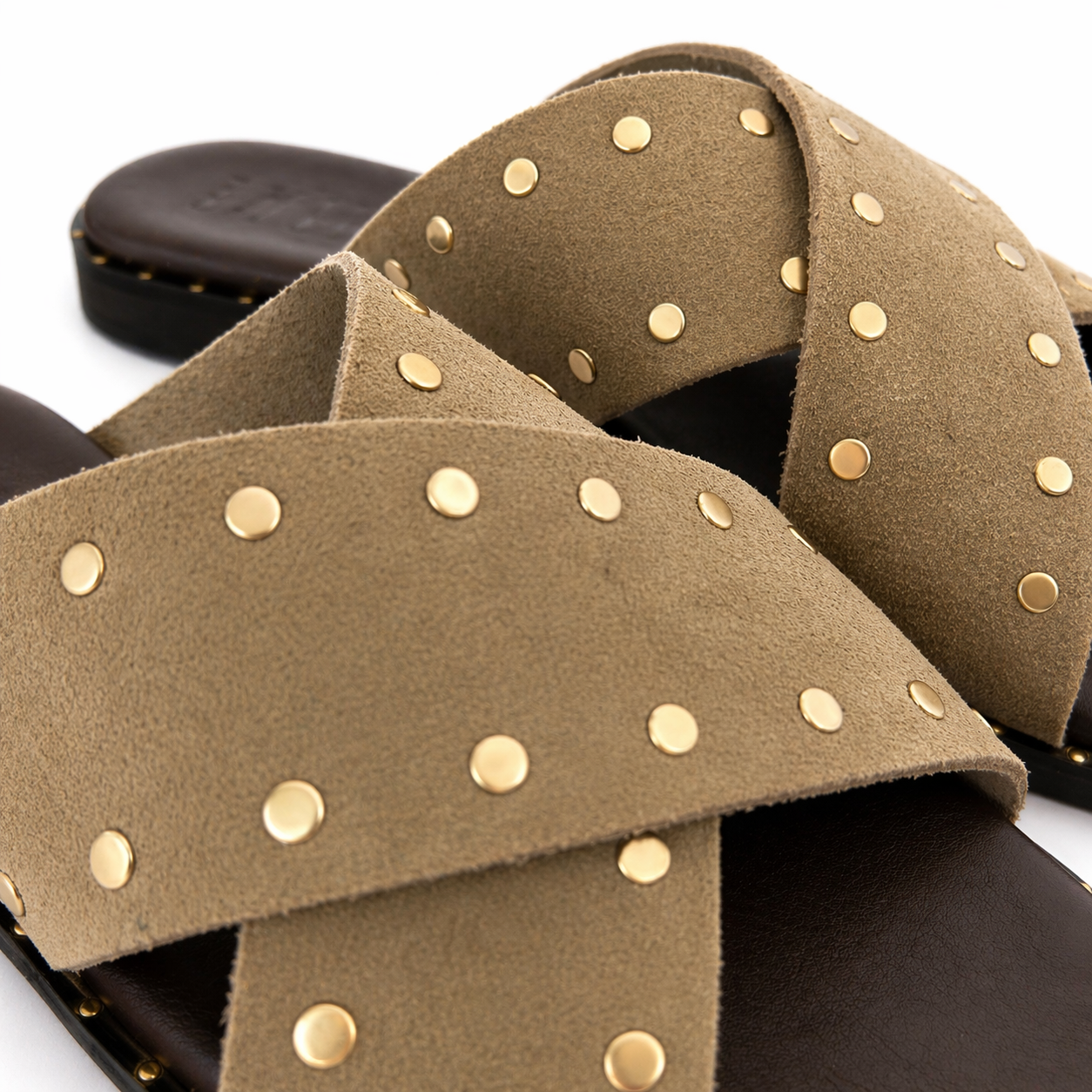 Sandalia MACARENA. Taupe