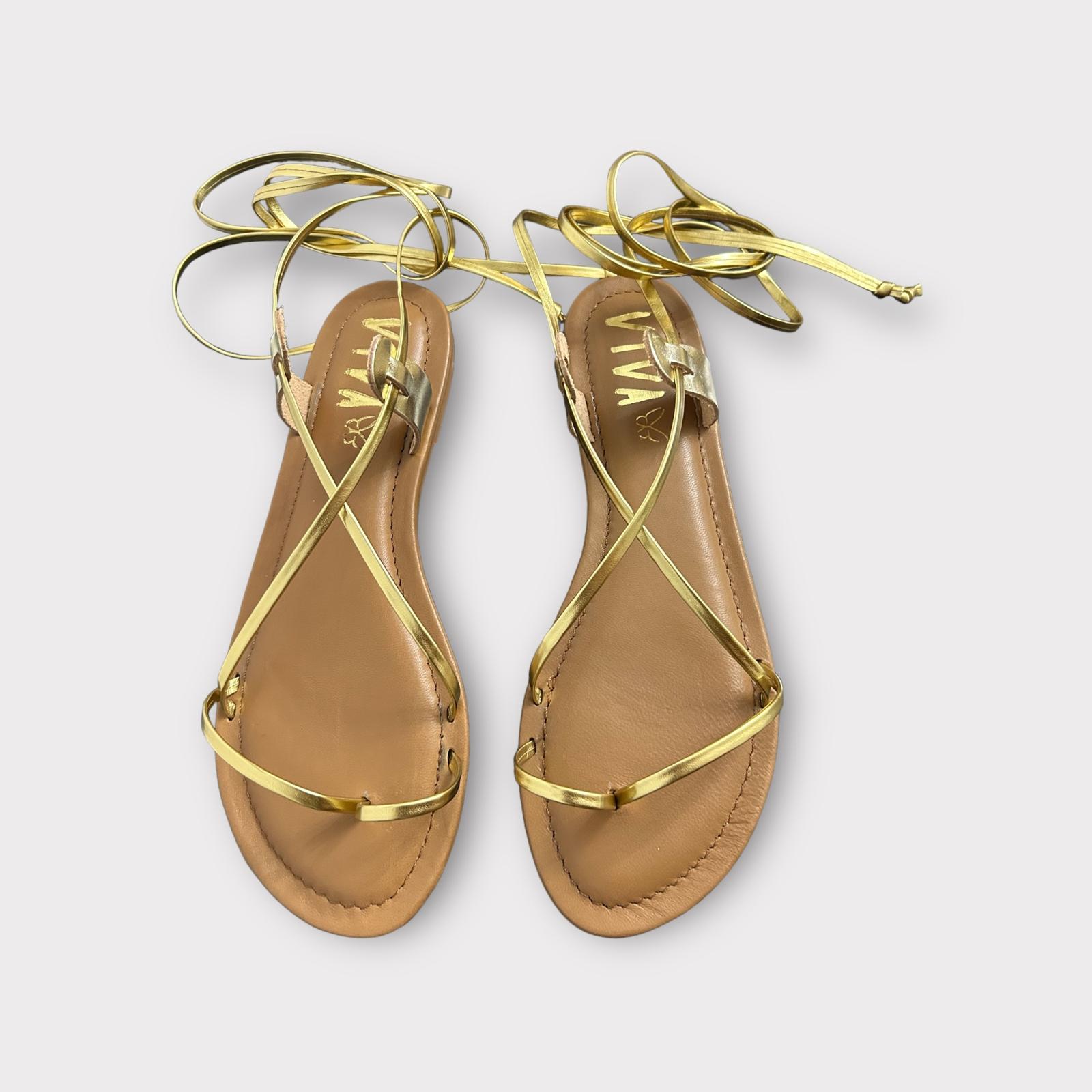 ARTEMISA - Sandalia romana - Oro