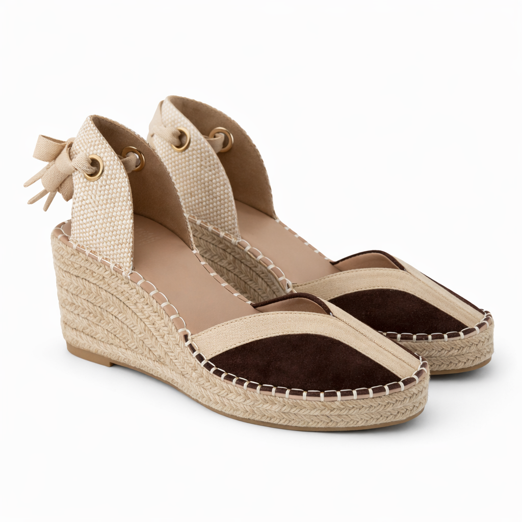 Esparto CARMEN Marrón-Beis