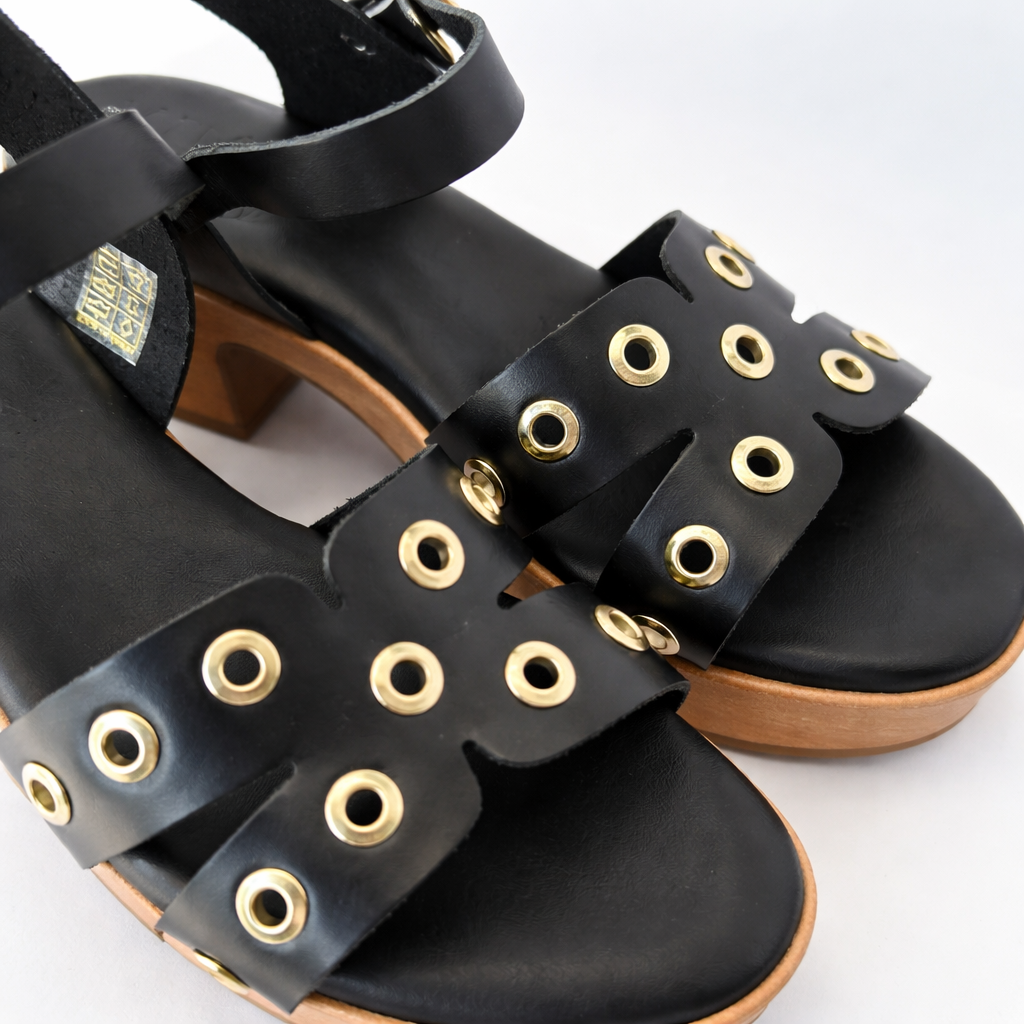 Sandalia Tacón NEREA. Negro