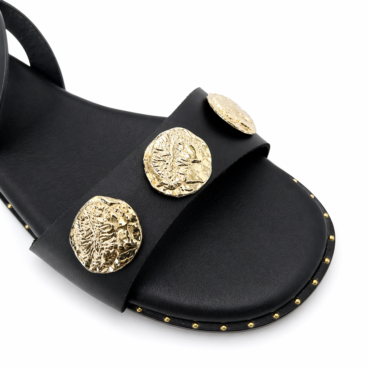 Sandalia GAIA. Negro