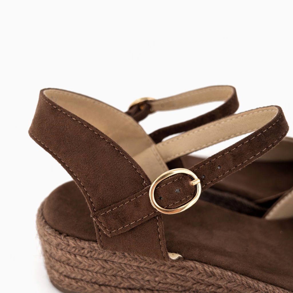 Cuña Esparto ELVIRA Marrón