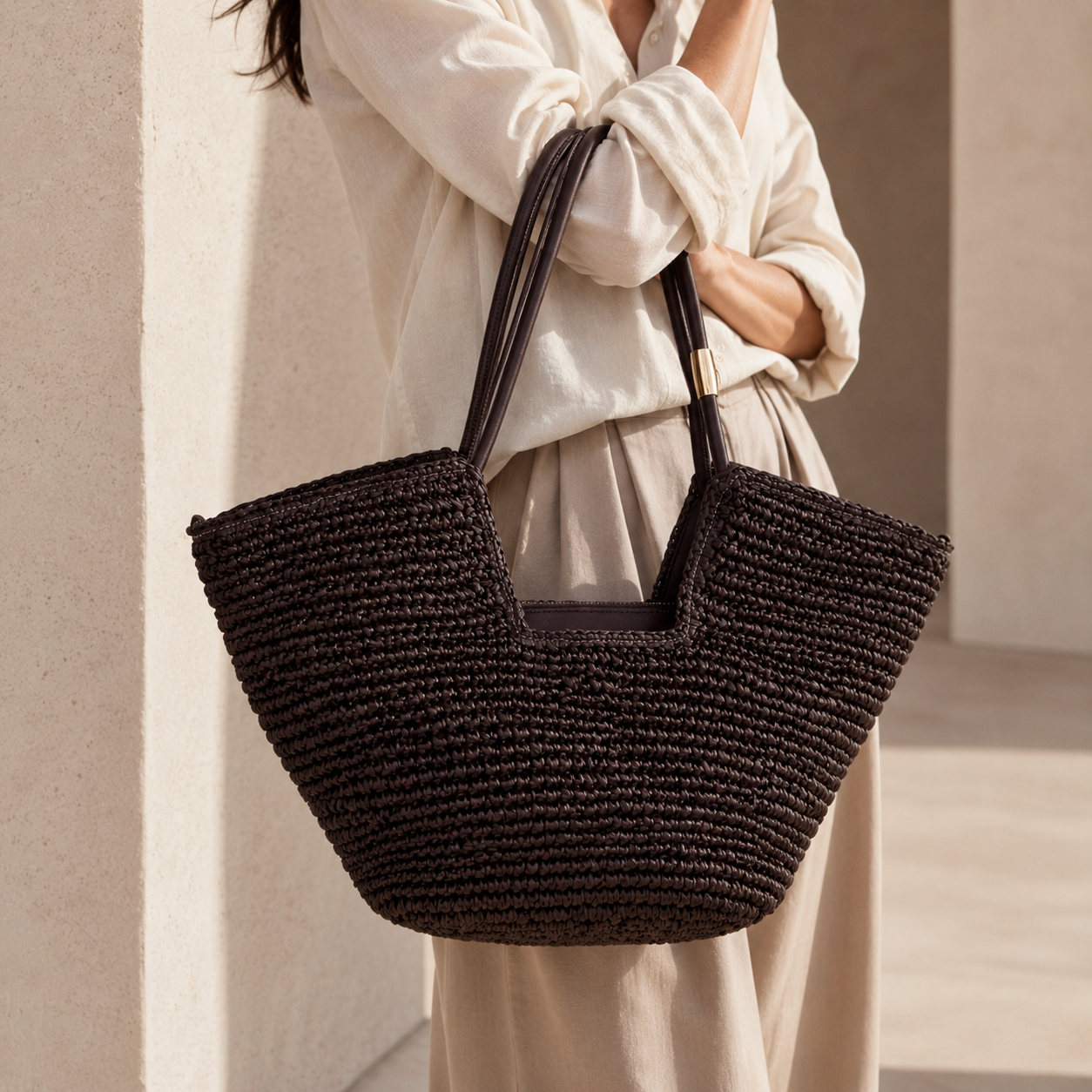 Bolso VENEZIA. Marrón
