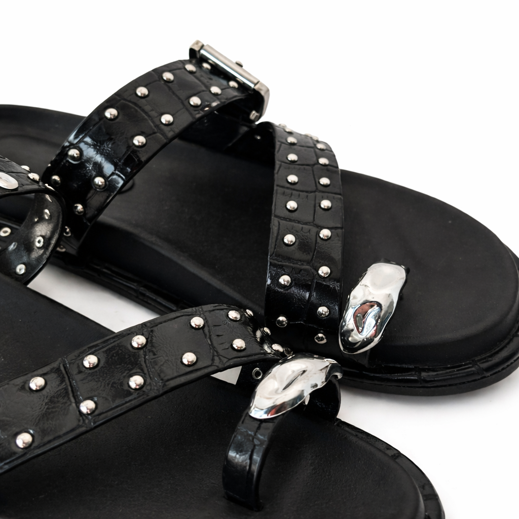 Sandalia BIO ADARA. Negro