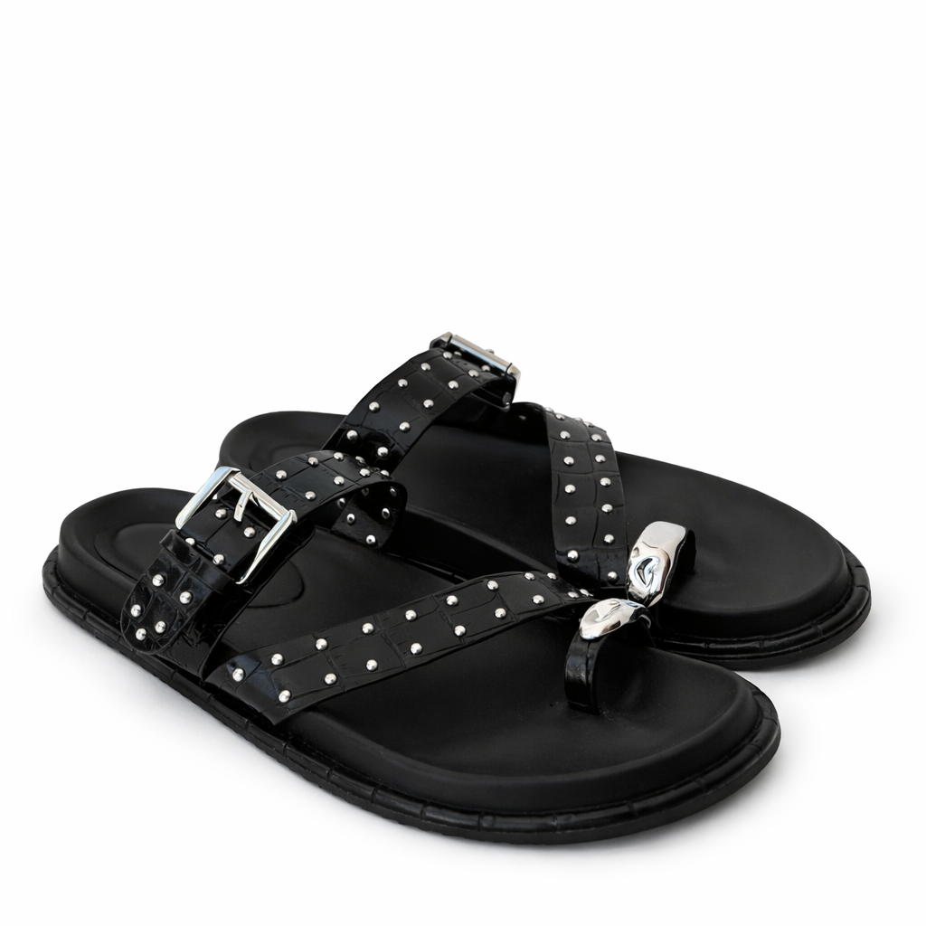 Sandalia BIO ADARA. Negro