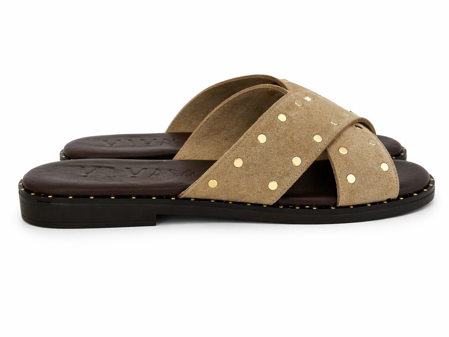 Sandalia MACARENA. Taupe