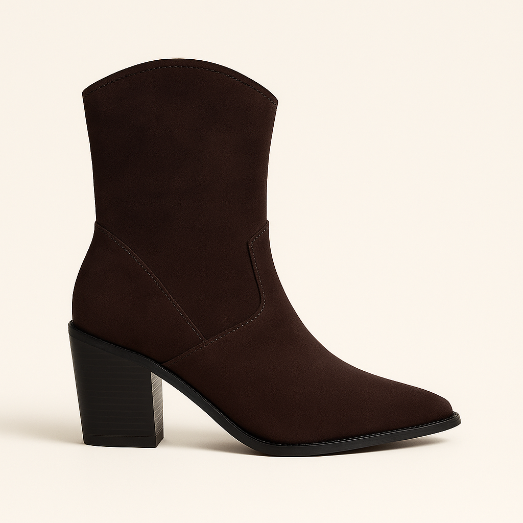 Botín marrón BRUNA