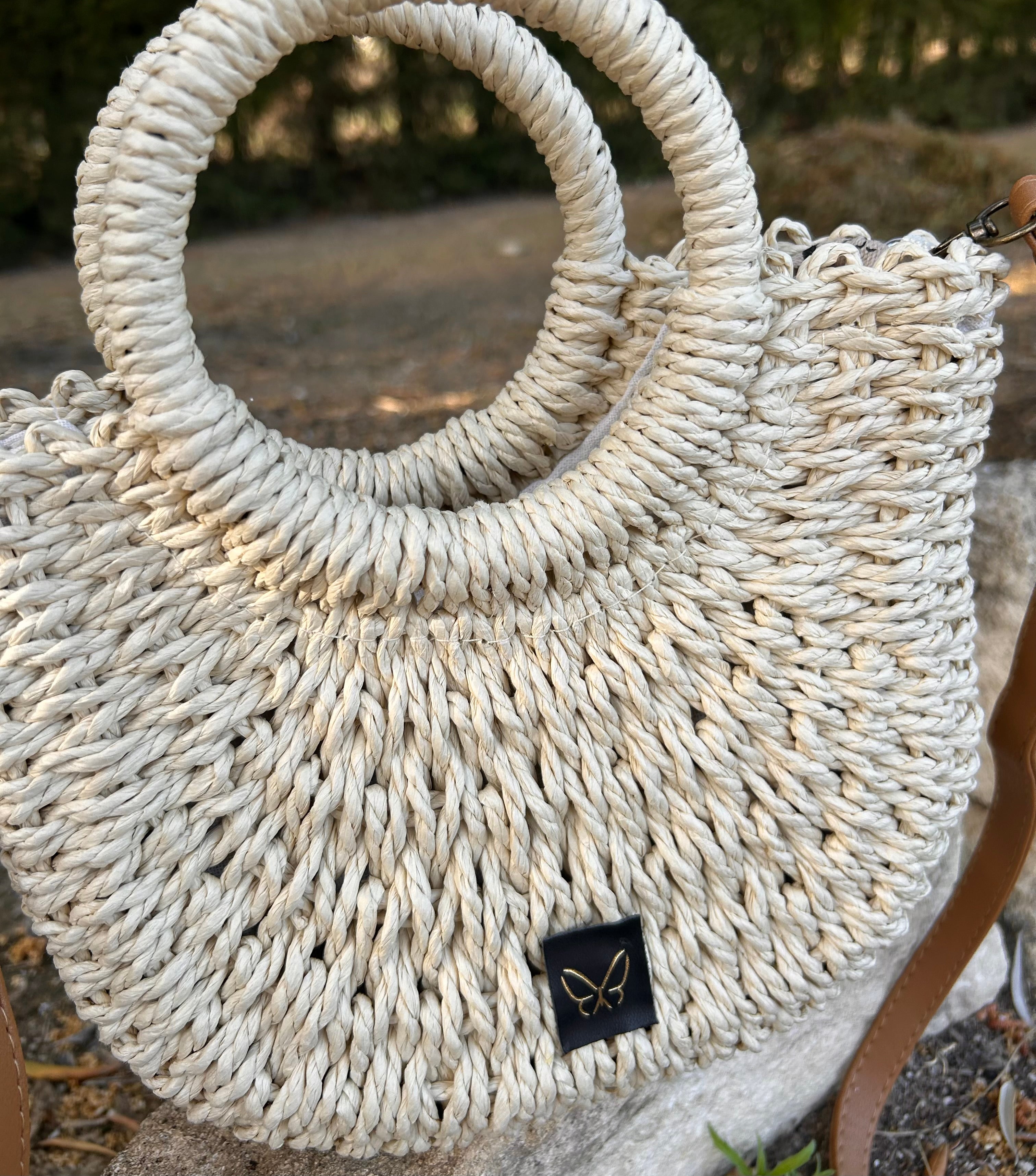 BOLSO DE RAFIA CAPRI BEIS