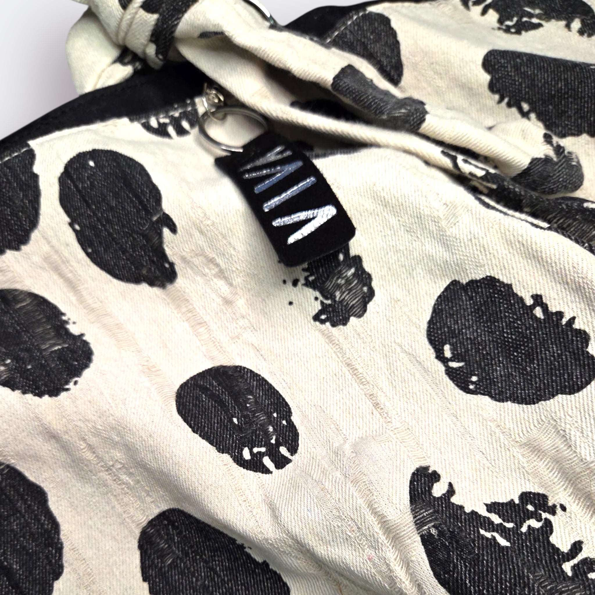 BOLSA TOTE TOSCANA BEIS Y NEGRO