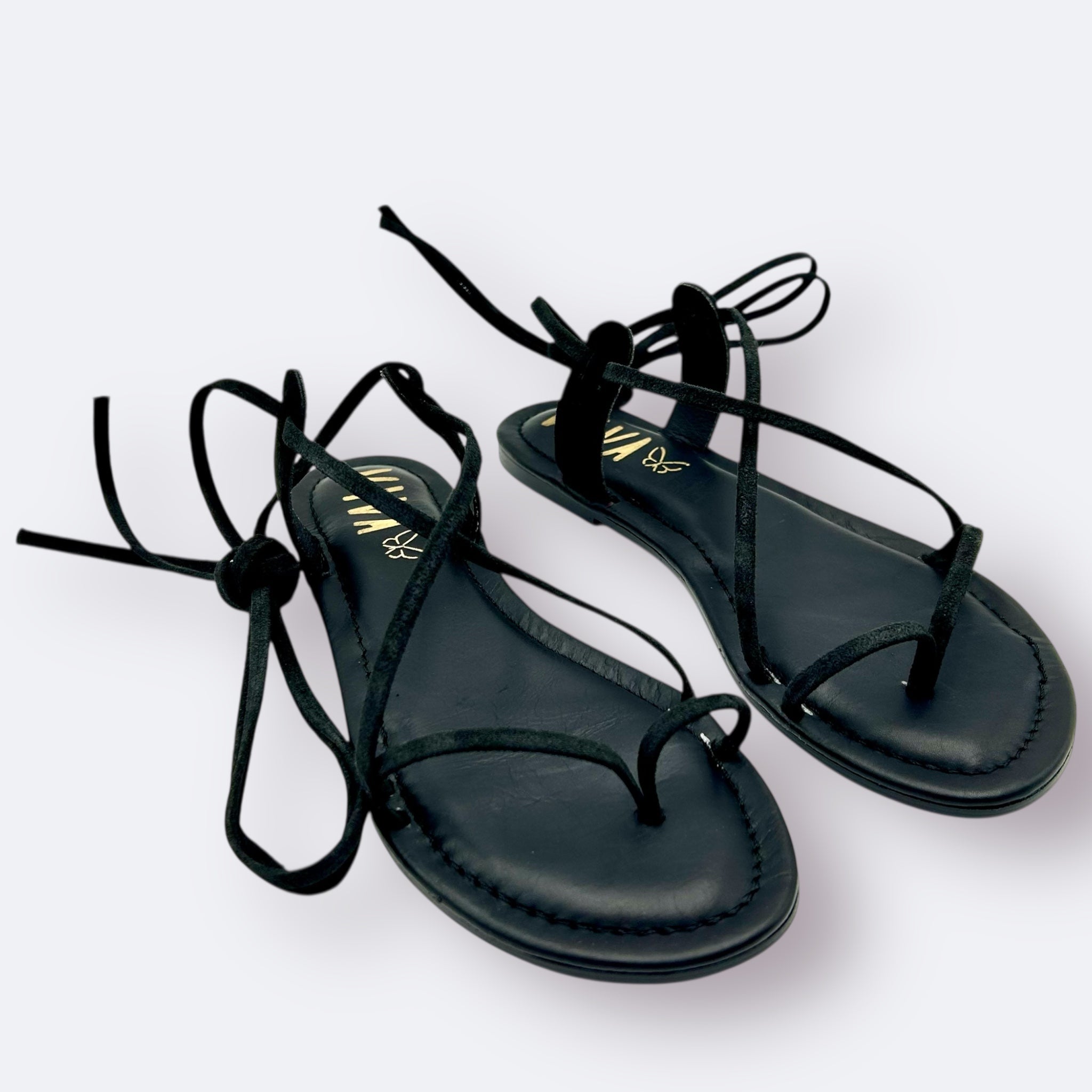 ARTEMISA - Sandalia romana - Negro