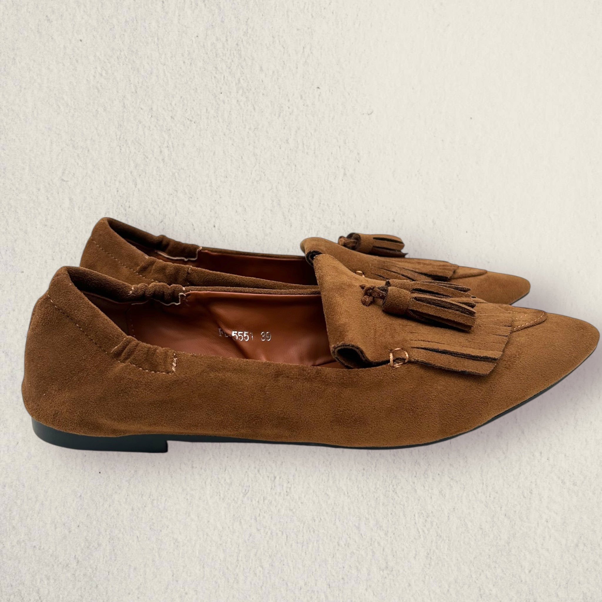 Mocasín VERA. Camel