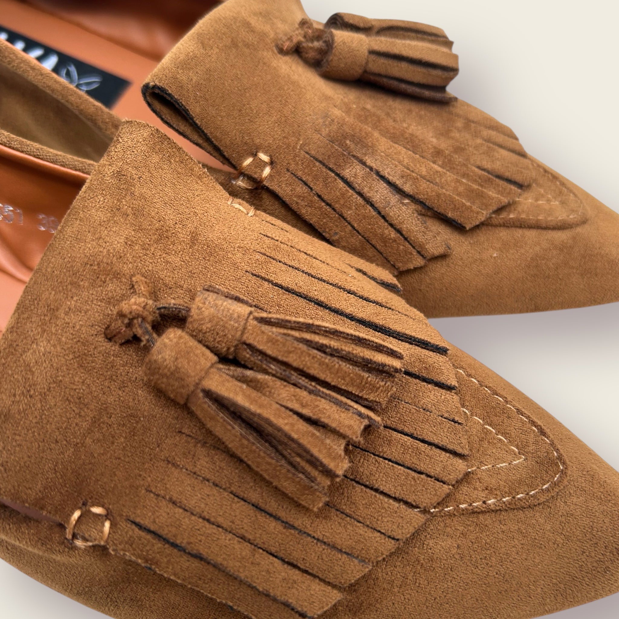 Mocasín VERA. Camel