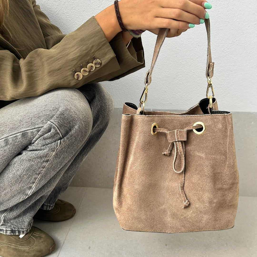 Bolso NORA. Taupe