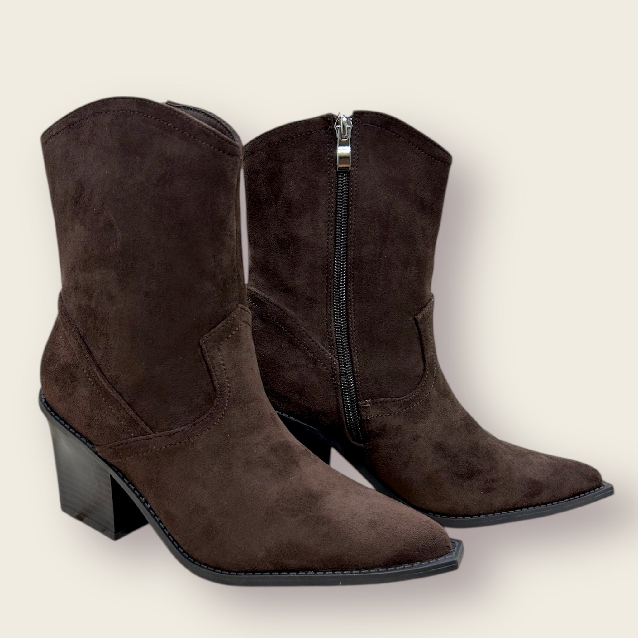 Botín marrón BRUNA