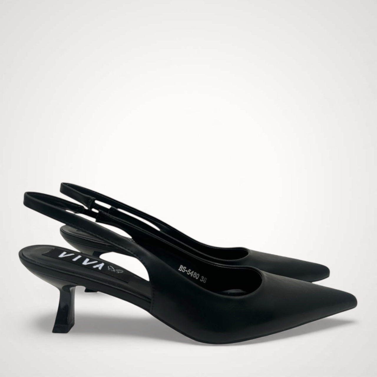 Salón destalonado ESTELA. Negro