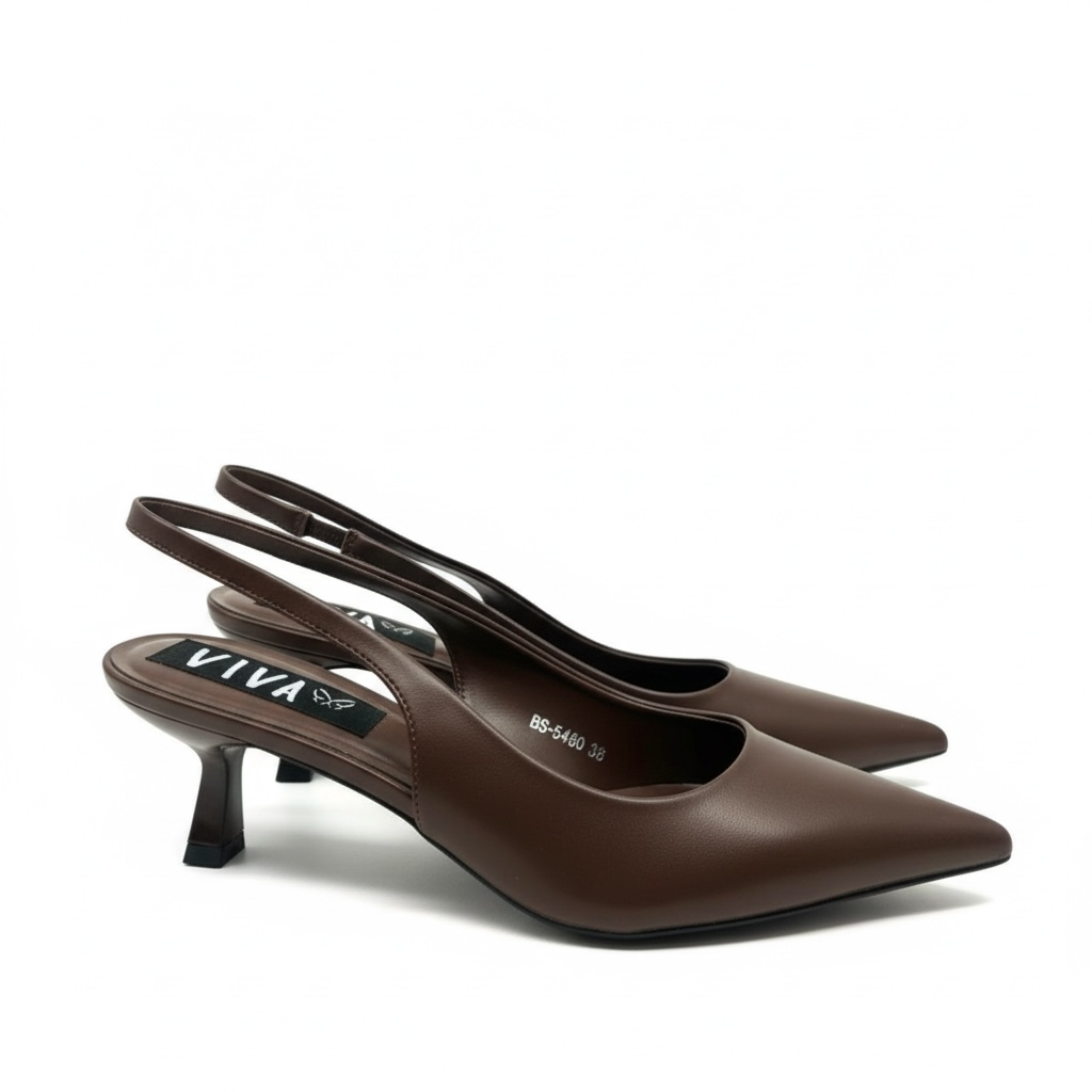 Salón destalonado ESTELA. Marrón