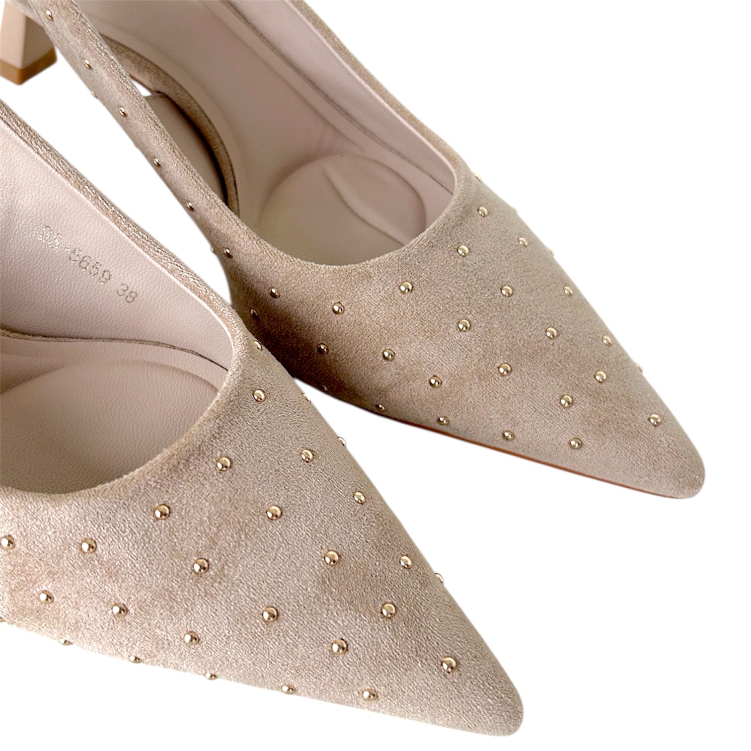 Salón destalonado HELENA Beis