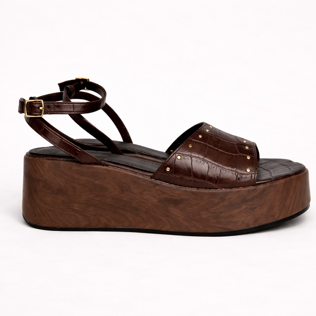 Cuña LORENA. Marrón