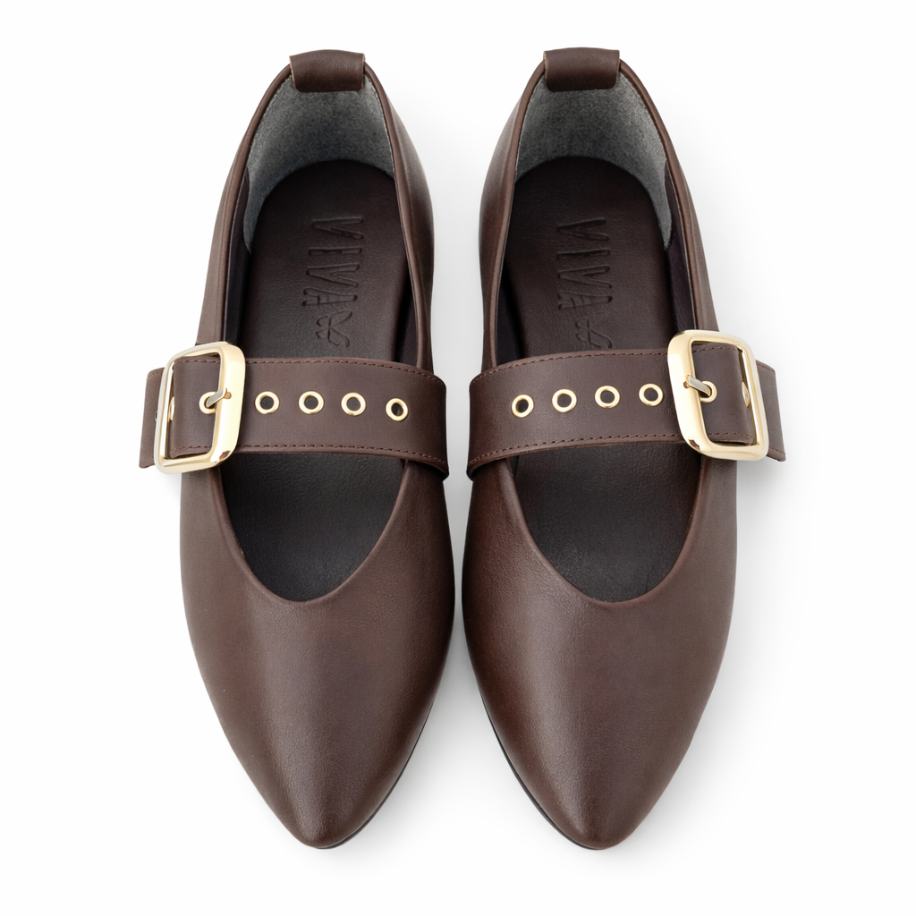 Mercedita MADELEINE. Marrón