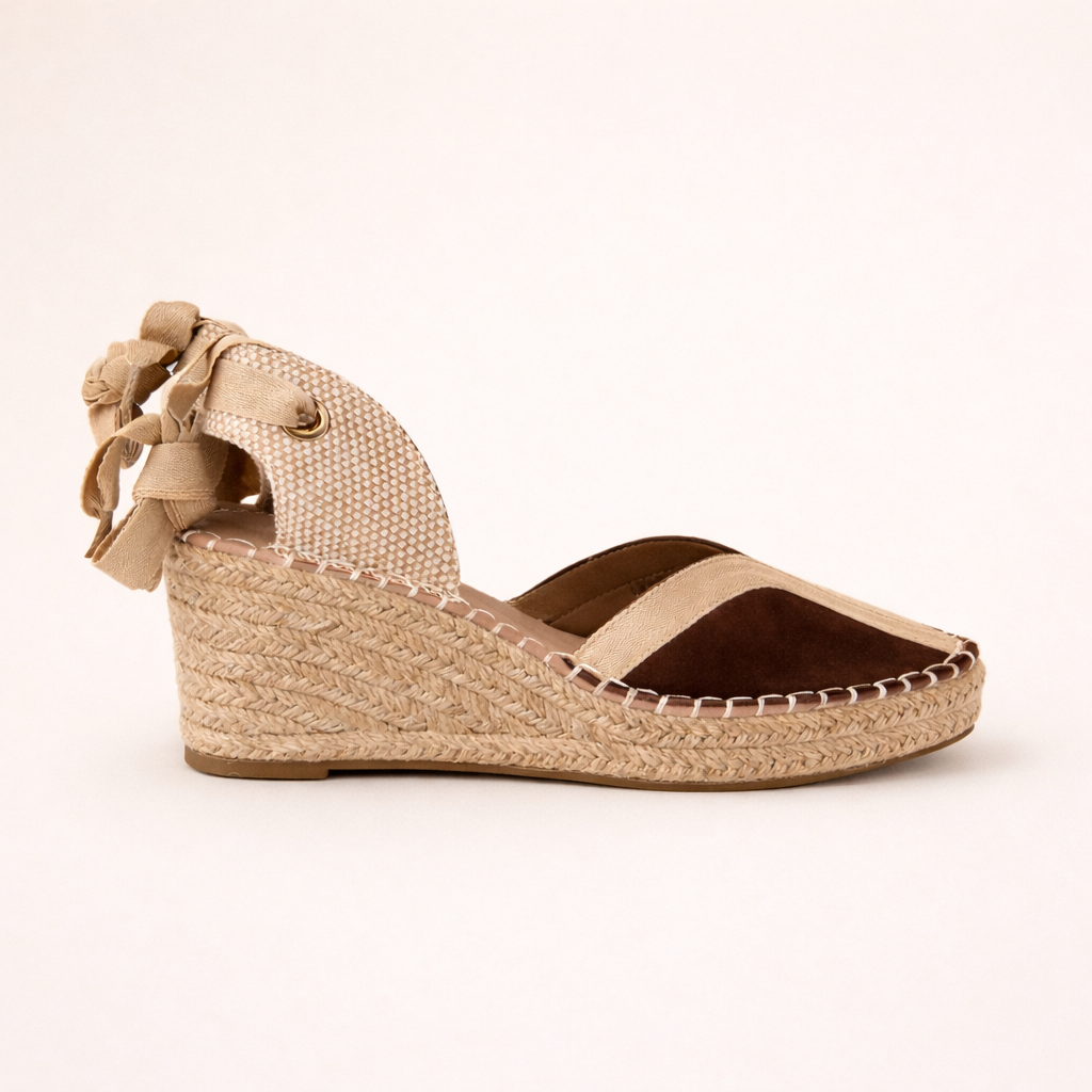 Esparto CARMEN Marrón-Beis