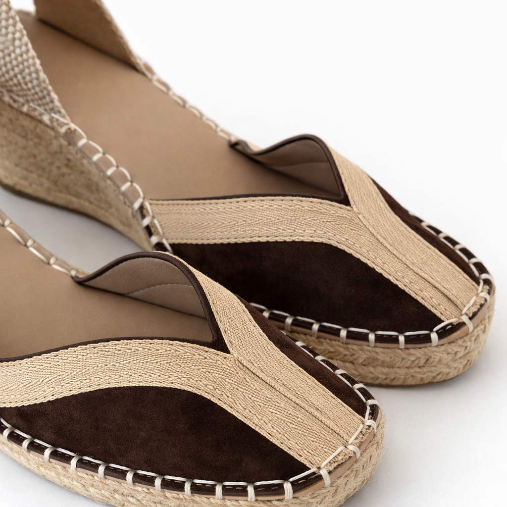 Esparto CARMEN Marrón-Beis