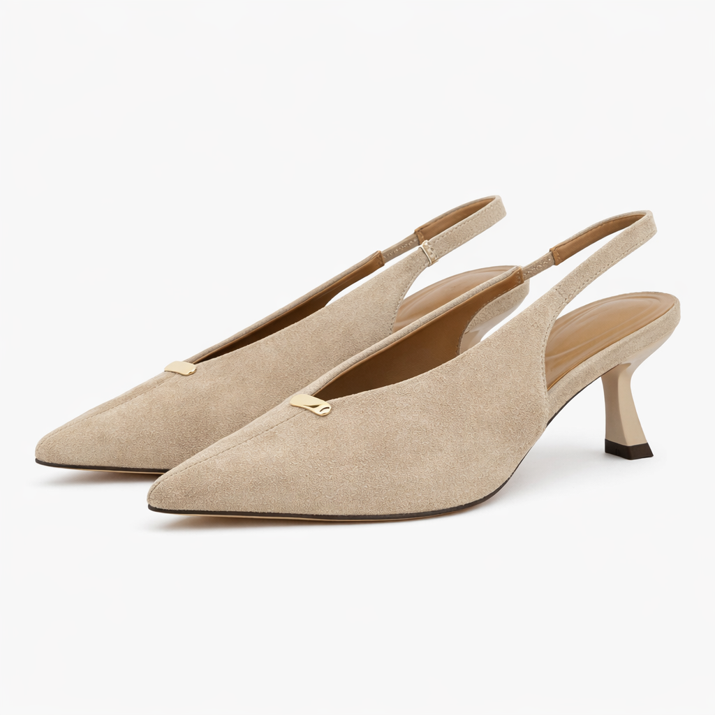 Salón destalonado GABRIELA Beis