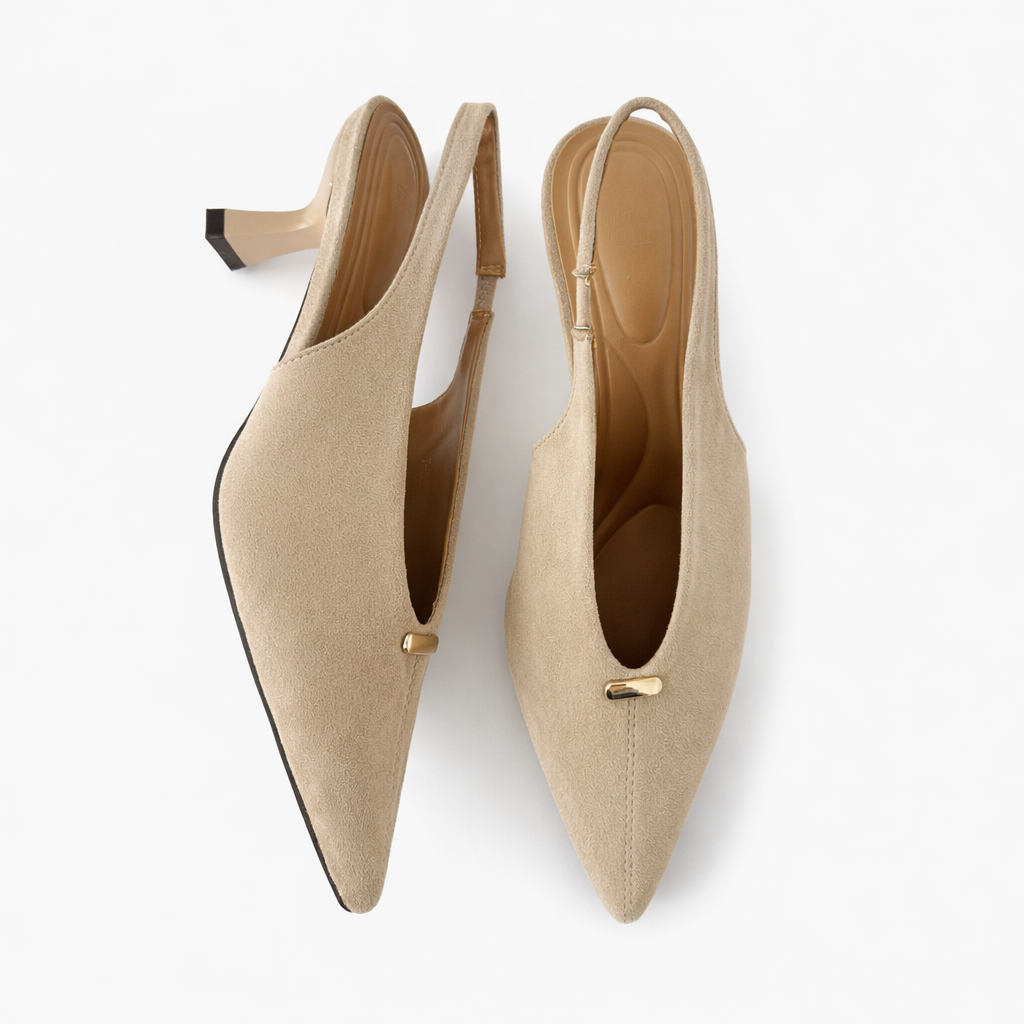 Salón destalonado GABRIELA Beis