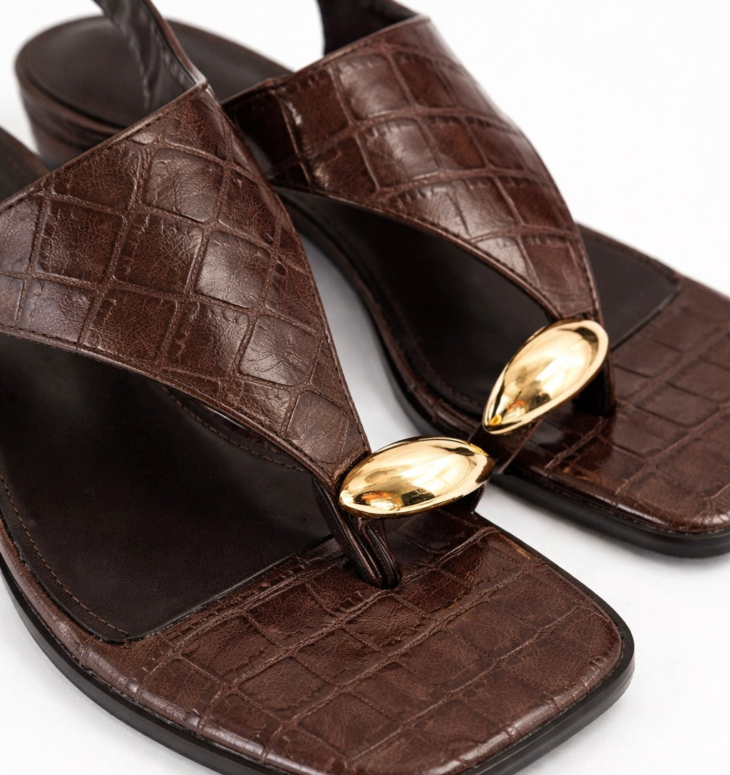 Sandalia BIANCA Marrón