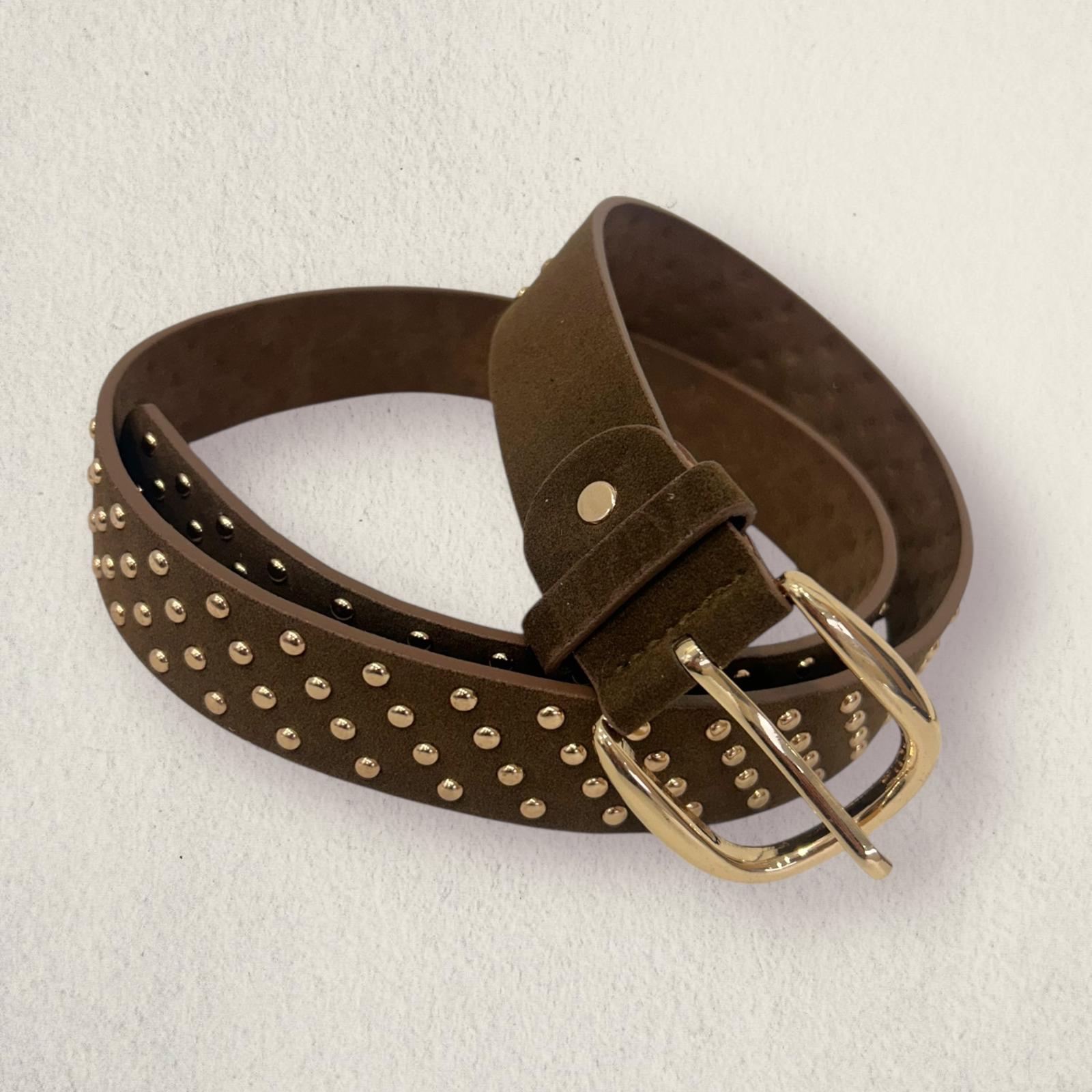 Cinturón AVA. Marrón