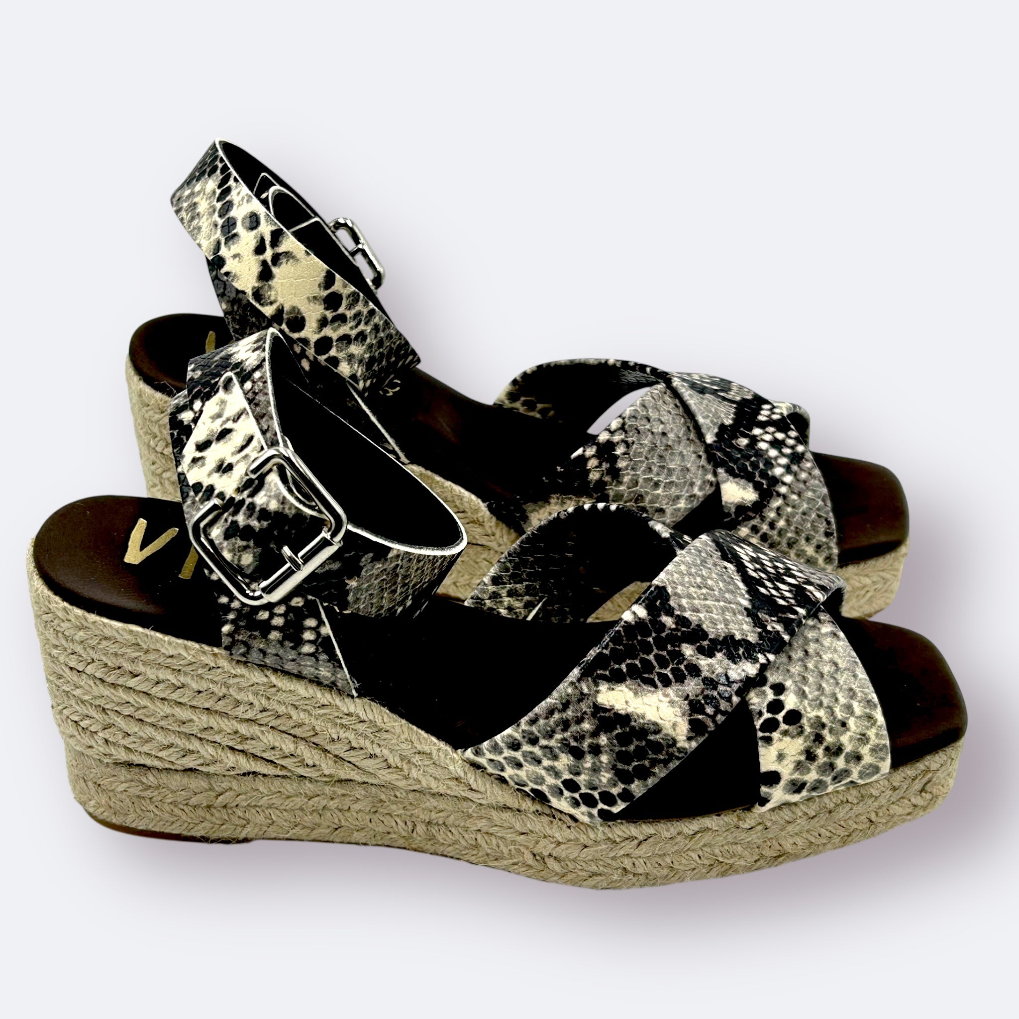 CUÑA ESPARTO AMIRA - SERPIENTE BEIS