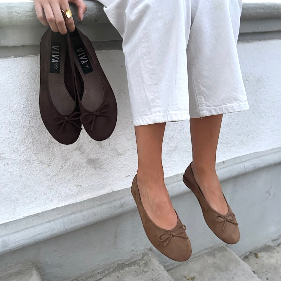Manoletina ALMA. Taupe