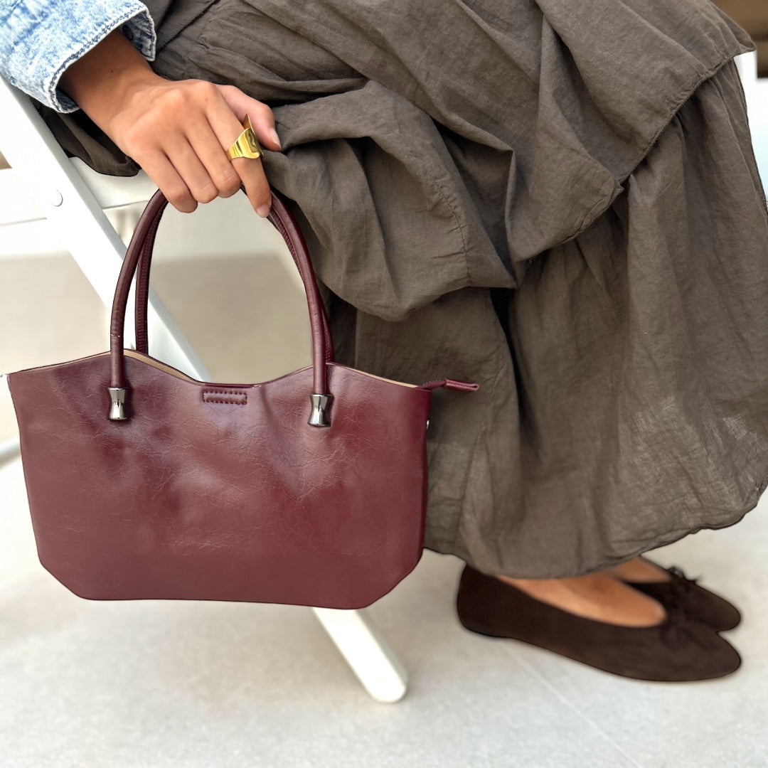 Bolso MILA. Burdeos
