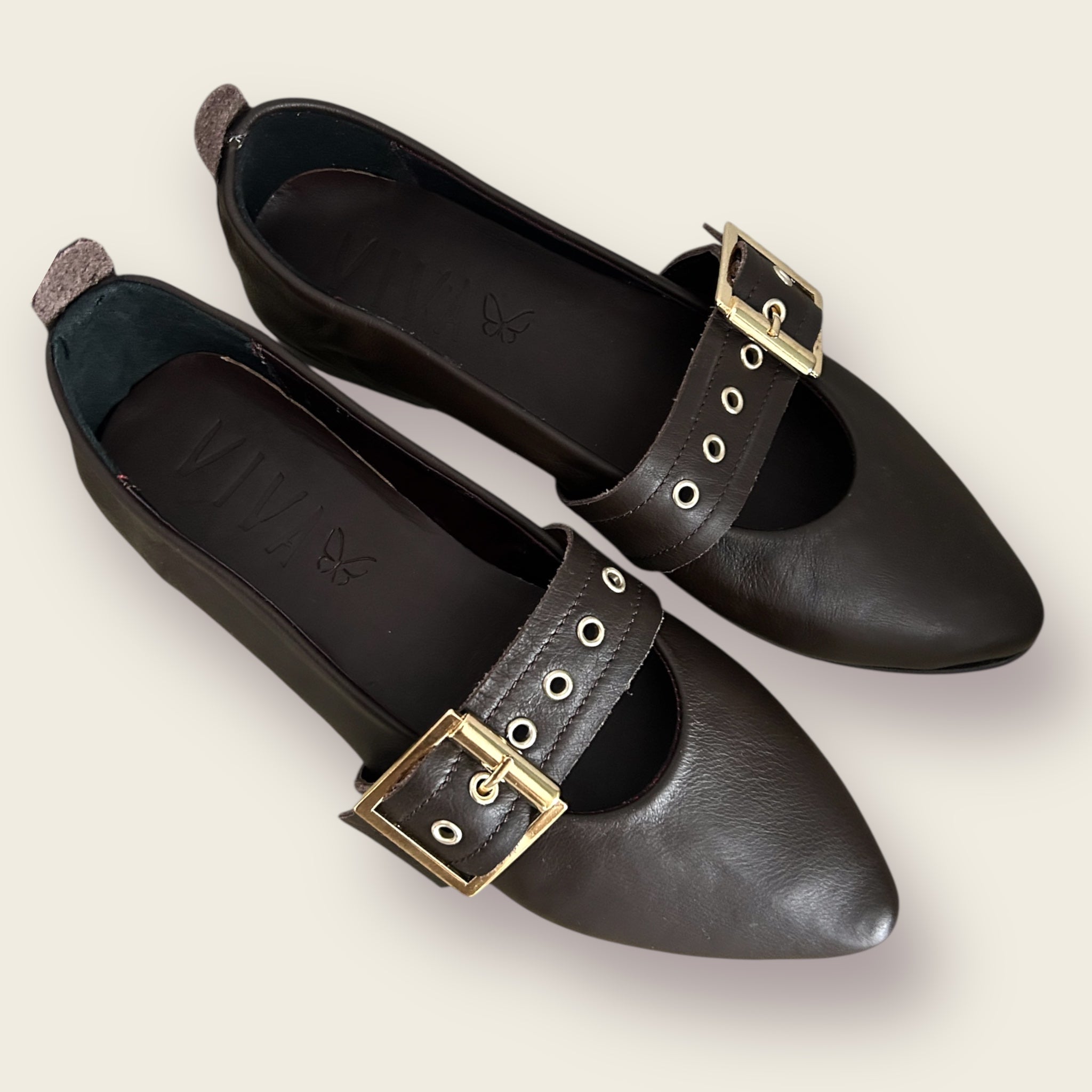 Manoletina ELENA. Marrón