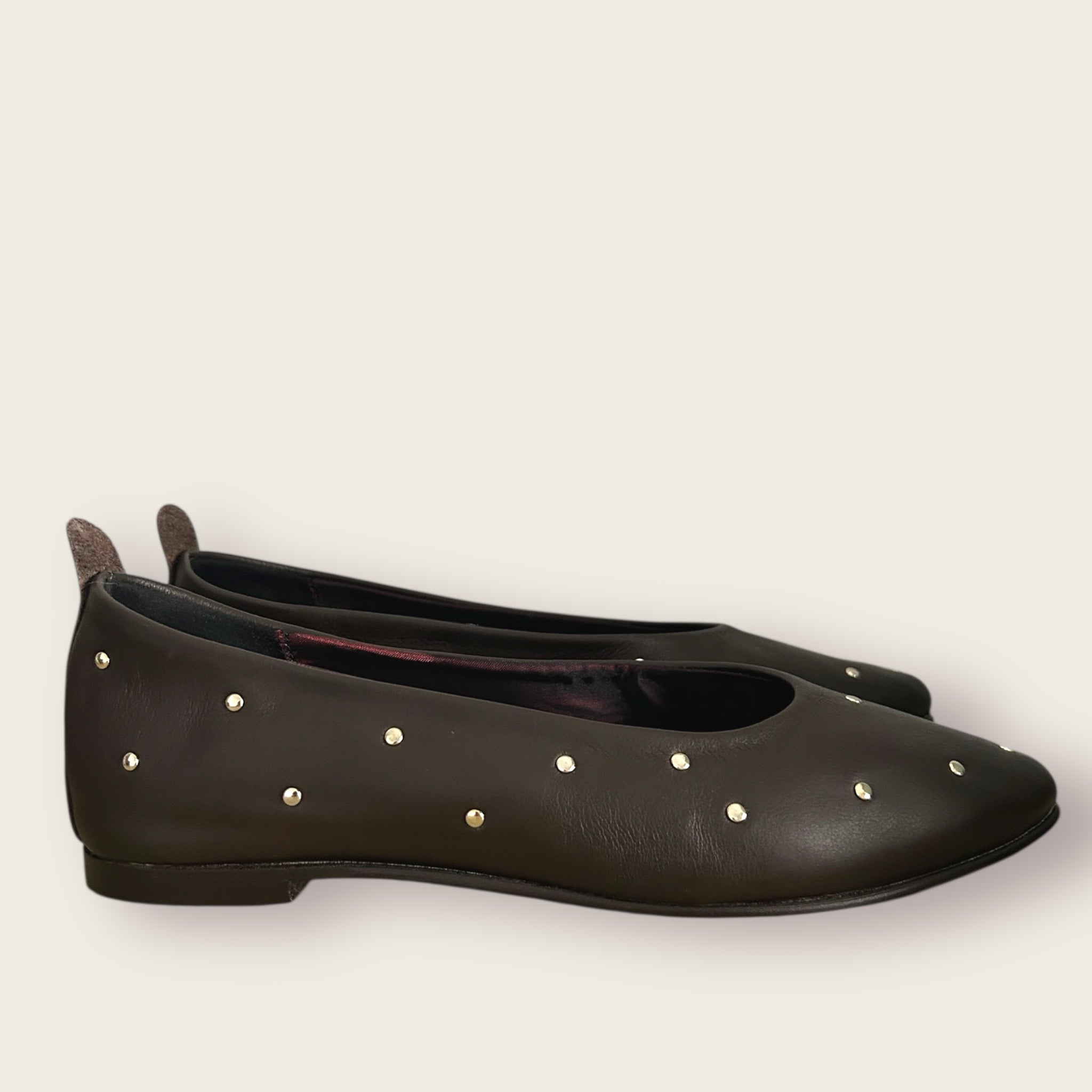 Manoletina MIA. Marrón