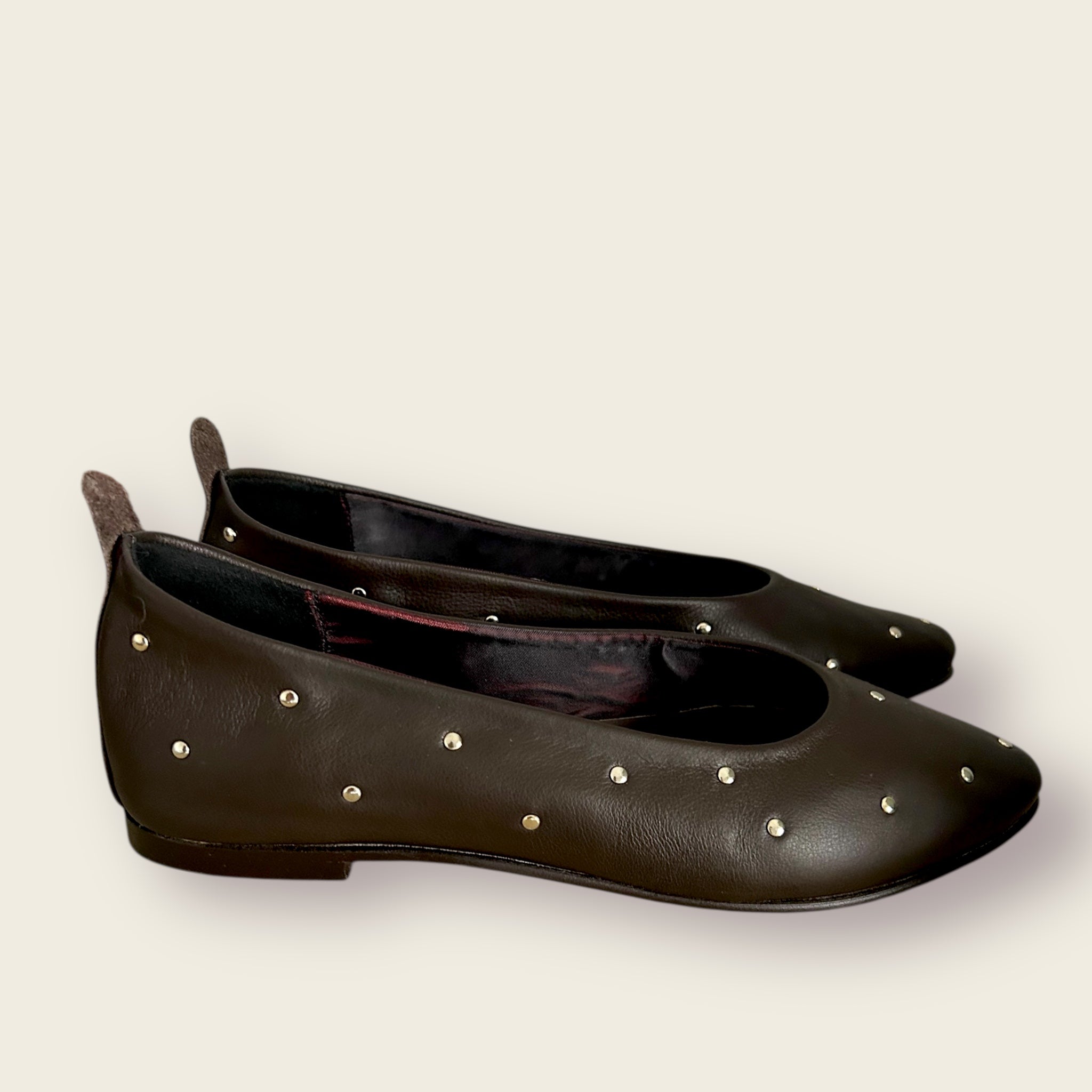 Manoletina MIA. Marrón