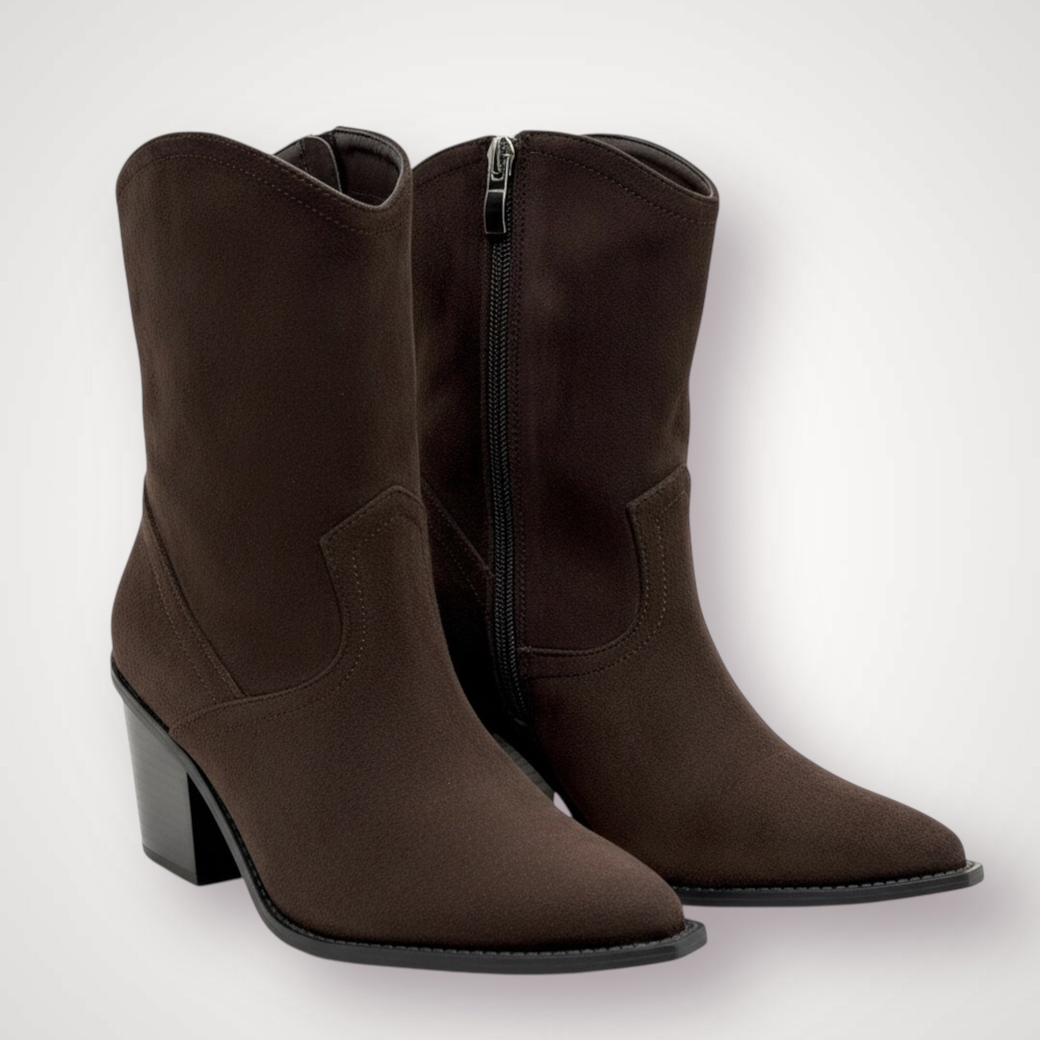 Botín marrón BRUNA