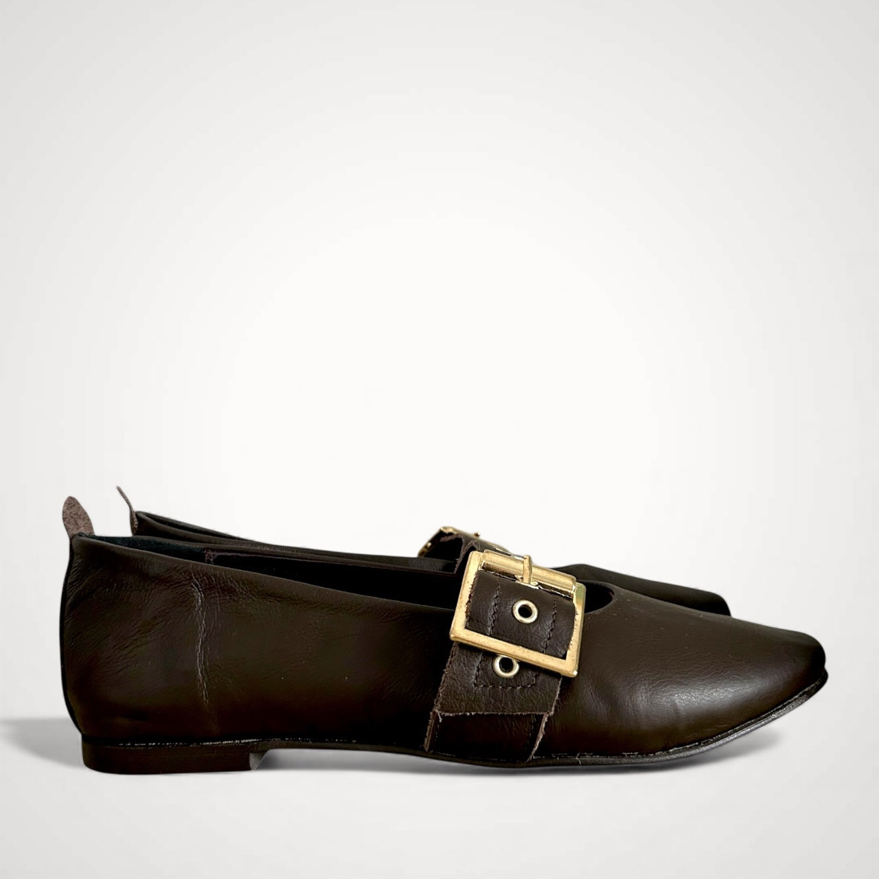 Manoletina marrón ELENA