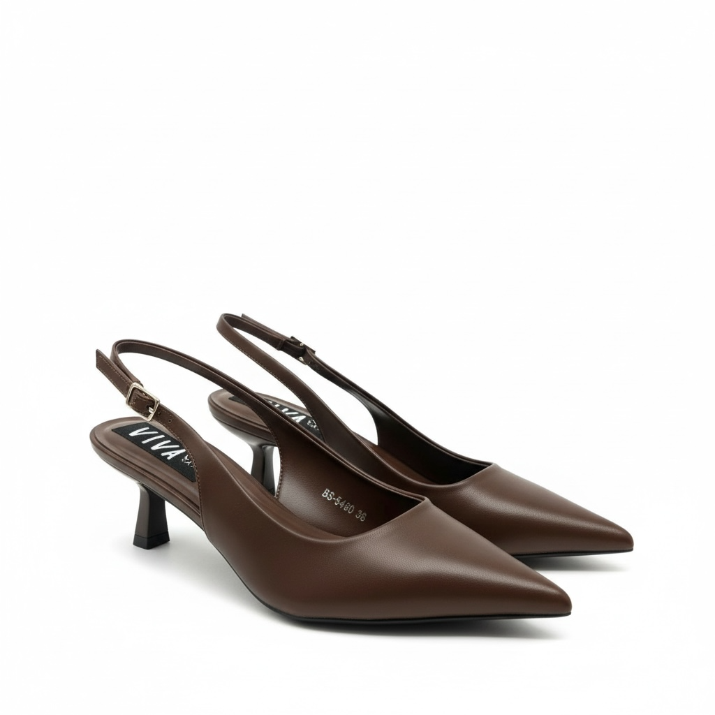 Salón destalonado ESTELA. Marrón