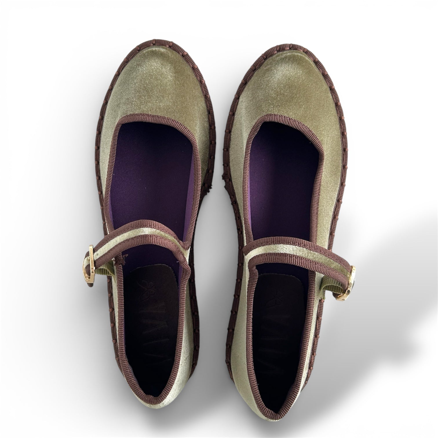 Mercedita ELSA Verde y Marrón