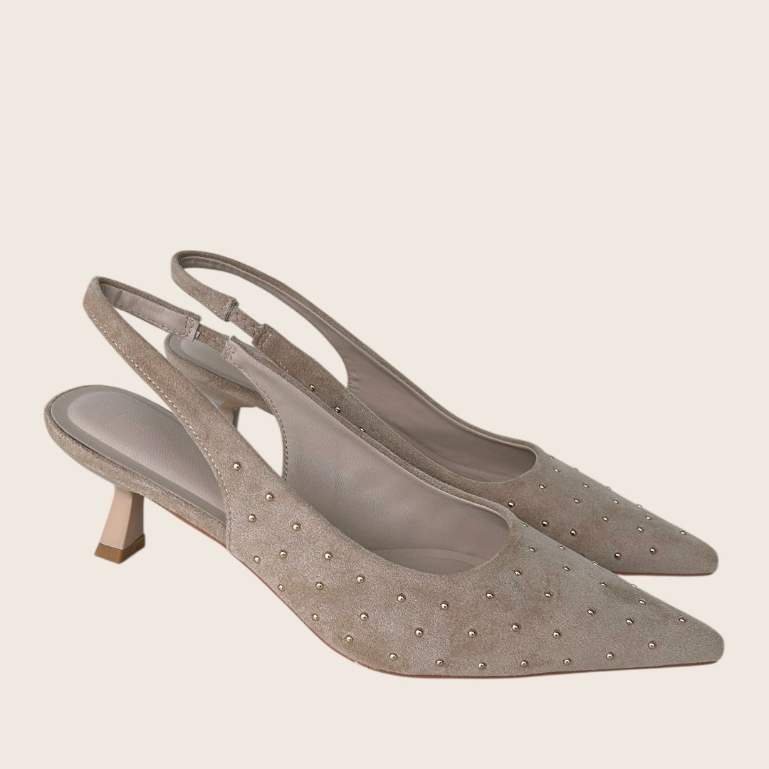 Salón destalonado HELENA Beis